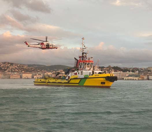 Esercitazione svolta nel Golfo di Trieste, nell’ambito del progetto NAMIRS
