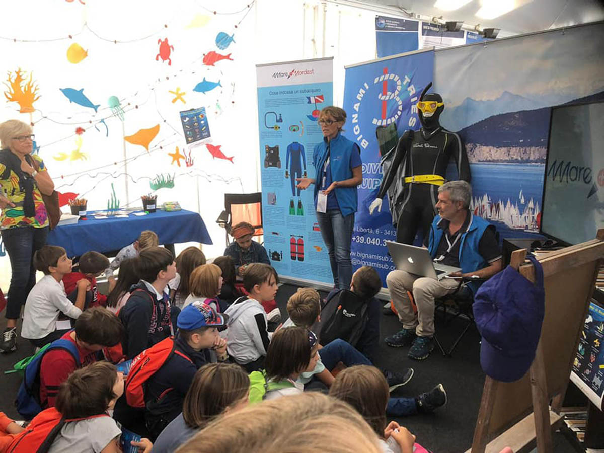 Educazione ambientale per scuole primarie durante Trieste Next 2022