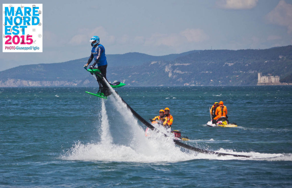 Moto d'acqua show, 2015.